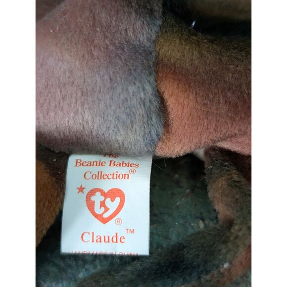Claude the Crab – TY Beanie Baby – MWMT – 1996 – Retired - Picture 2 of 3